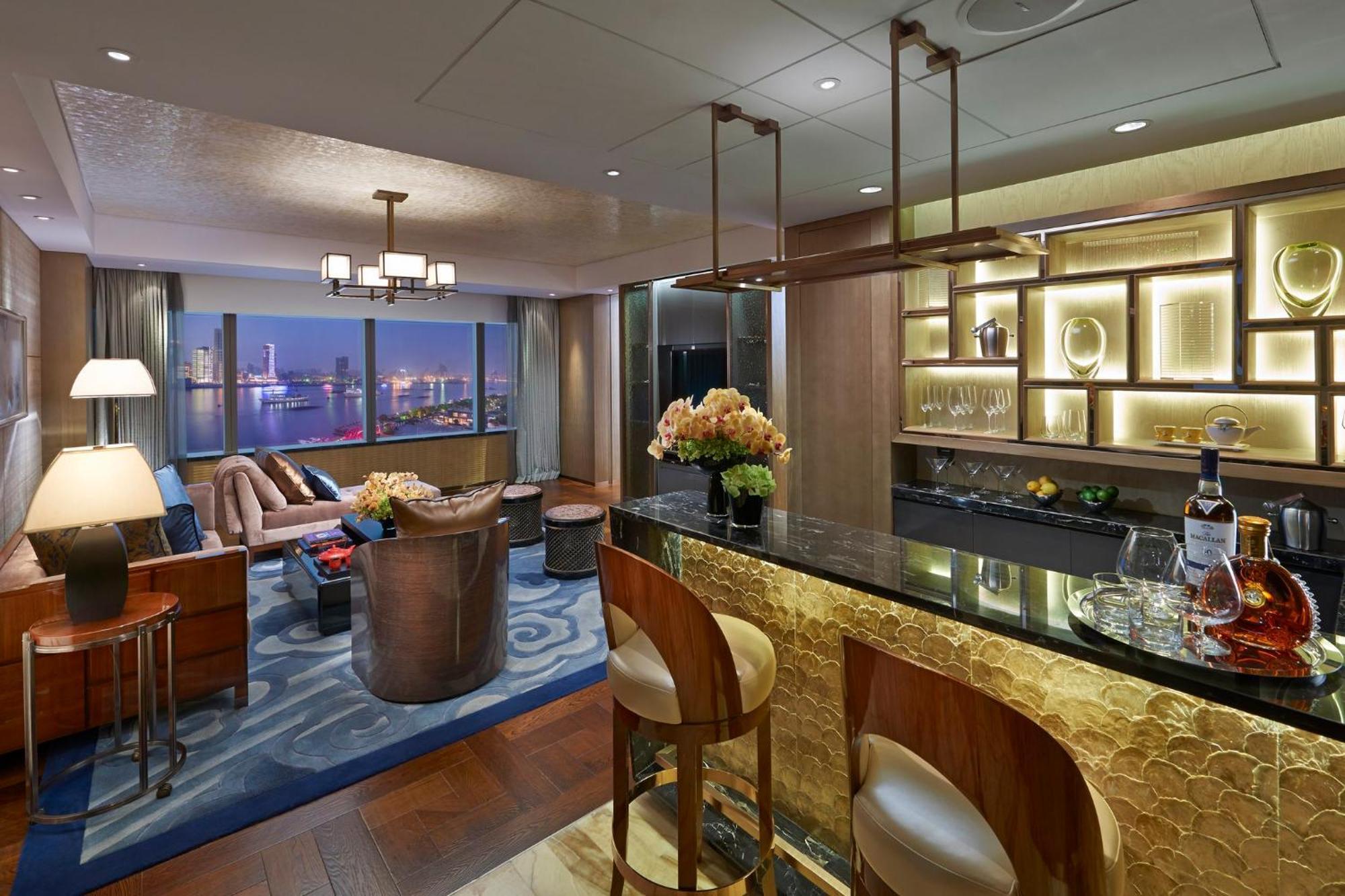 Mandarin Oriental Pudong, Şanghay Dış mekan fotoğraf