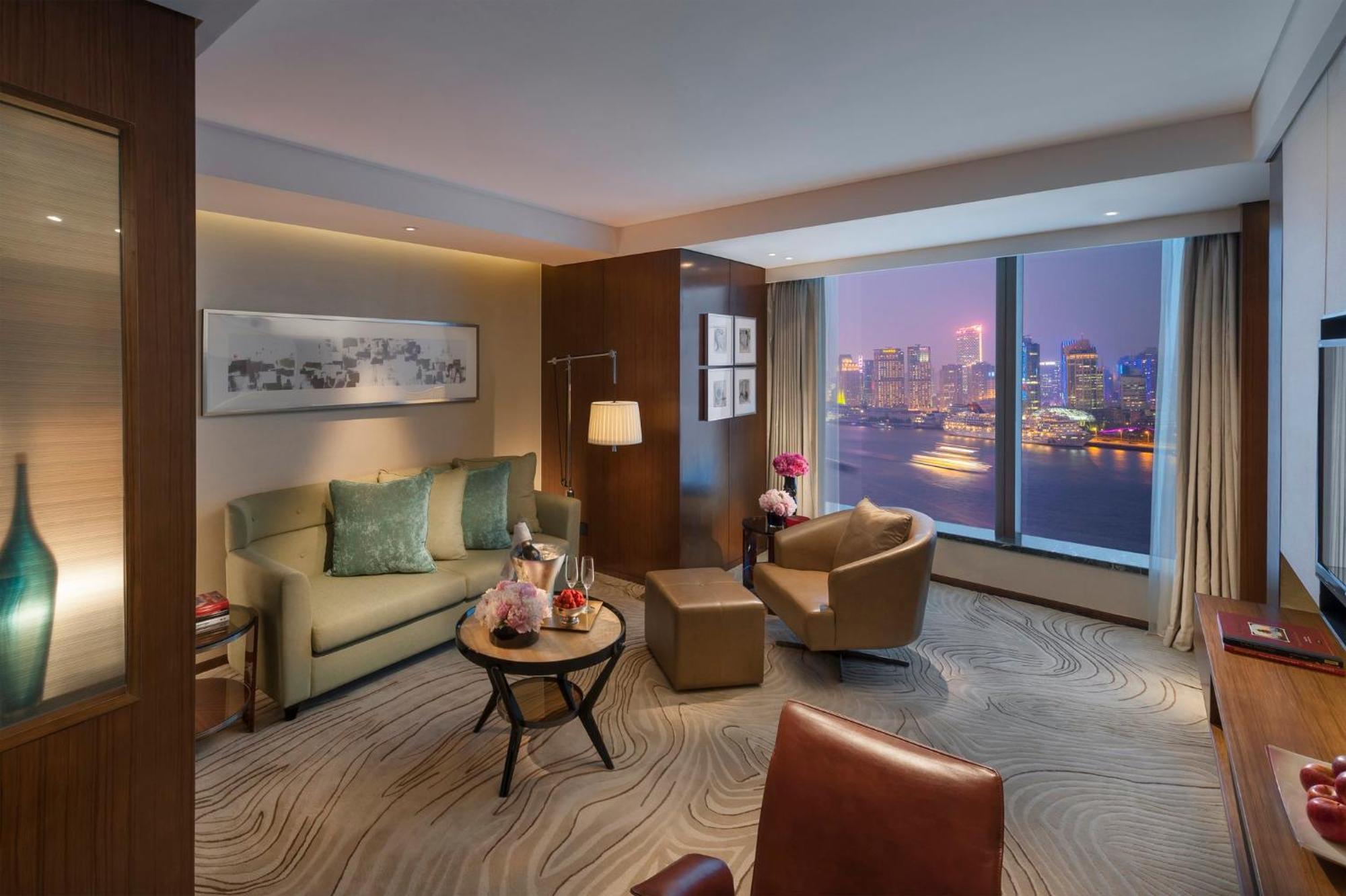 Mandarin Oriental Pudong, Şanghay Dış mekan fotoğraf