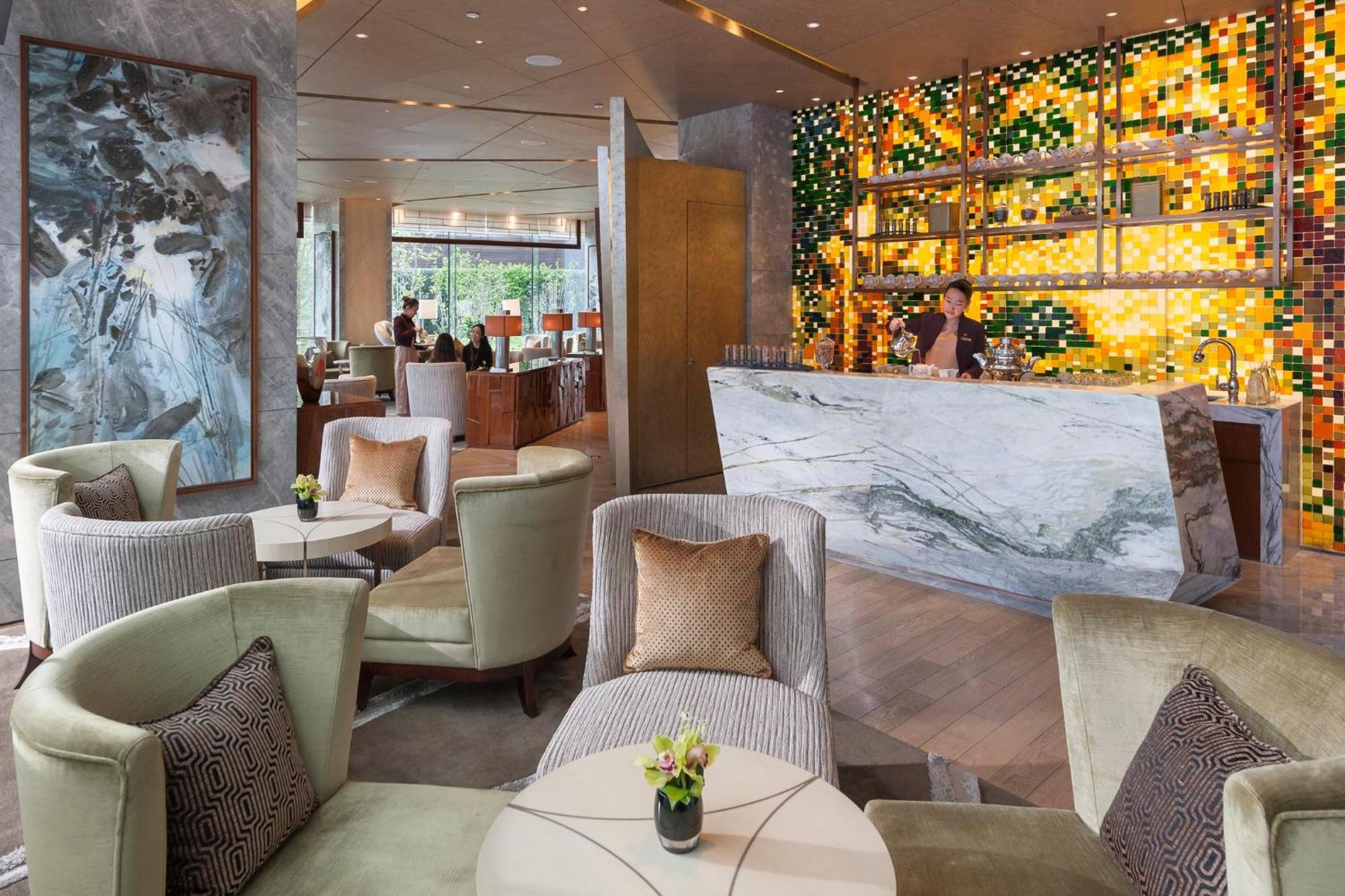 Mandarin Oriental Pudong, Şanghay Dış mekan fotoğraf