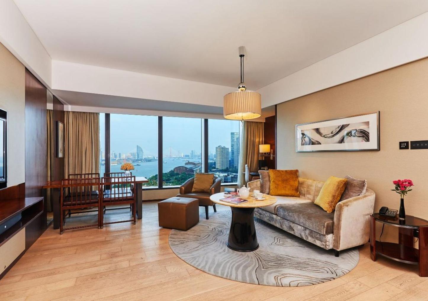 Mandarin Oriental Pudong, Şanghay Dış mekan fotoğraf